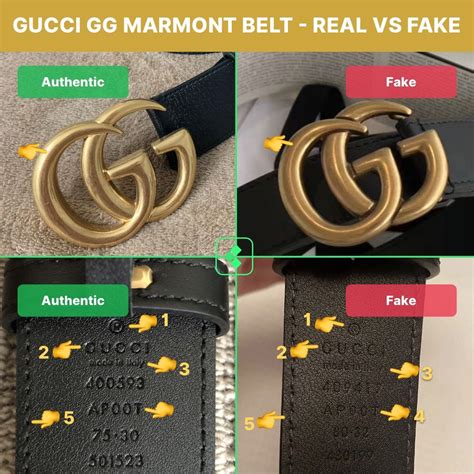 spot fake gucci belt|gucci marmont belt spotting.